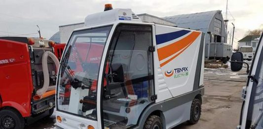 Киев будут убирать электромобили