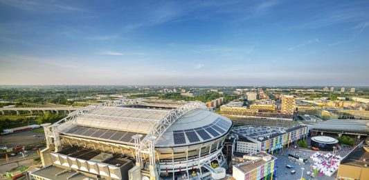 Eaton построил энергохранилище на 3 мВт на стадионе Johan Cruijff ArenА