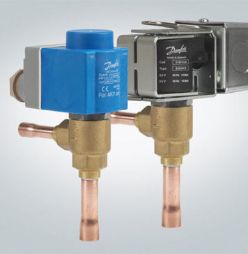 Компания Danfoss выпустила новую серию электронных клапанов danfoss-akv-10p