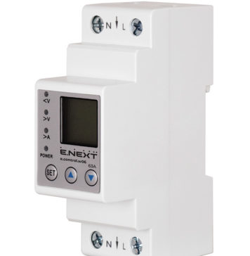 Многофункциональность во всем: новый модульный счетчик E.Next E.Next-счетчик-e.control.w06