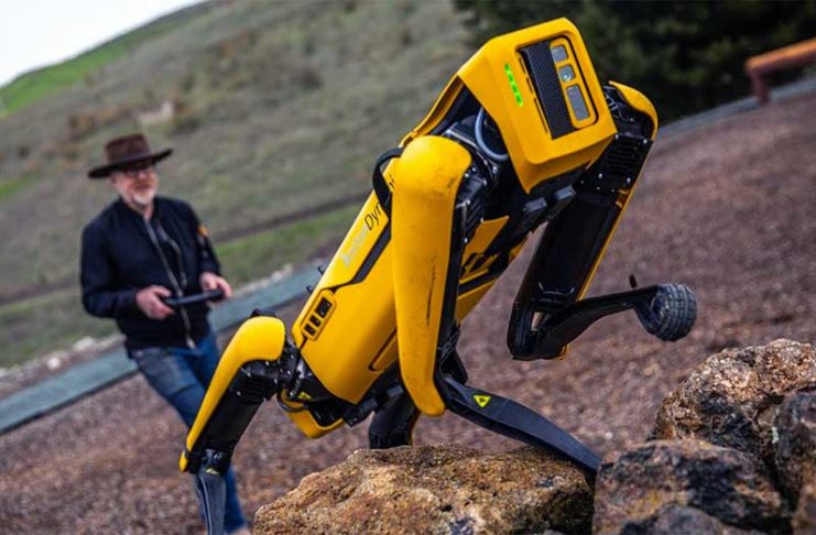 Робособака-Spot-Boston-Dynamics