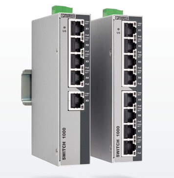 Phoenix Contact представила неуправляемые коммутаторы Электроблюз-Phoenix-Contact-коммутаторы-Power-over-Ethernet