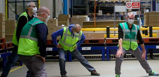 Hager Group: в бизнесе, как и в спорте, надо оставаться в форме Электроблюз-Hager-Group-разминки-