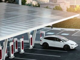 Электроблюз-Тесла-Supercharger-виэ