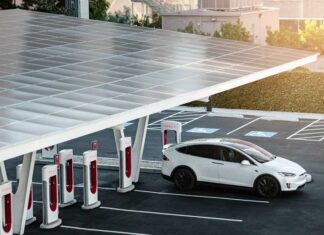 Электроблюз-Тесла-Supercharger-виэ