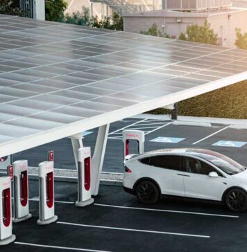 Электроблюз-Тесла-Supercharger-виэ