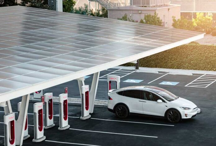 Электроблюз-Тесла-Supercharger-виэ