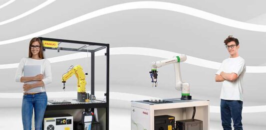 FANUC представляет ячейку на основе технологии коллаборативных роботов Электроблюз-FANUC-представляет-ячейку-на-основе-технологии-коллаборативных-роботов